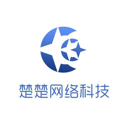 蓝色渐变星球logo头像