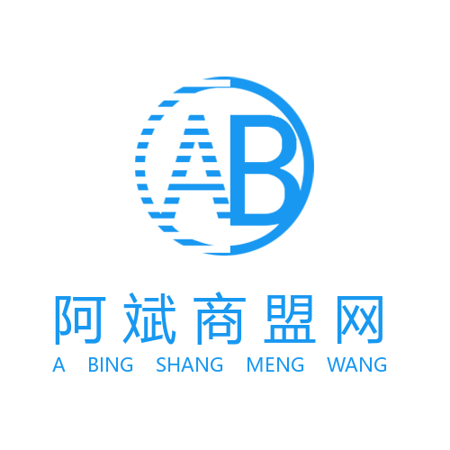 创意AB字母logo头像