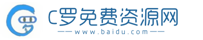C罗字母logo标志