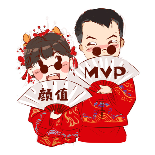 搞怪情侣结婚照头像