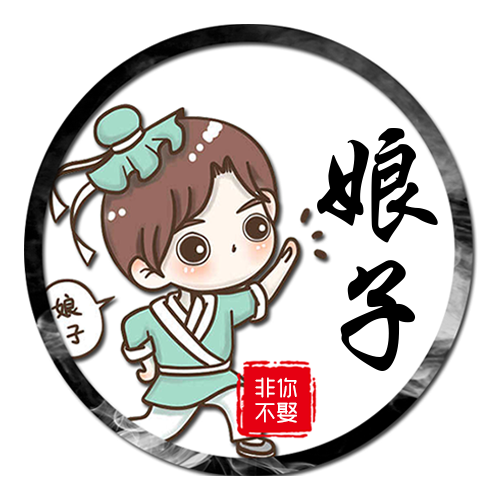 古风卡通情侣头像男
